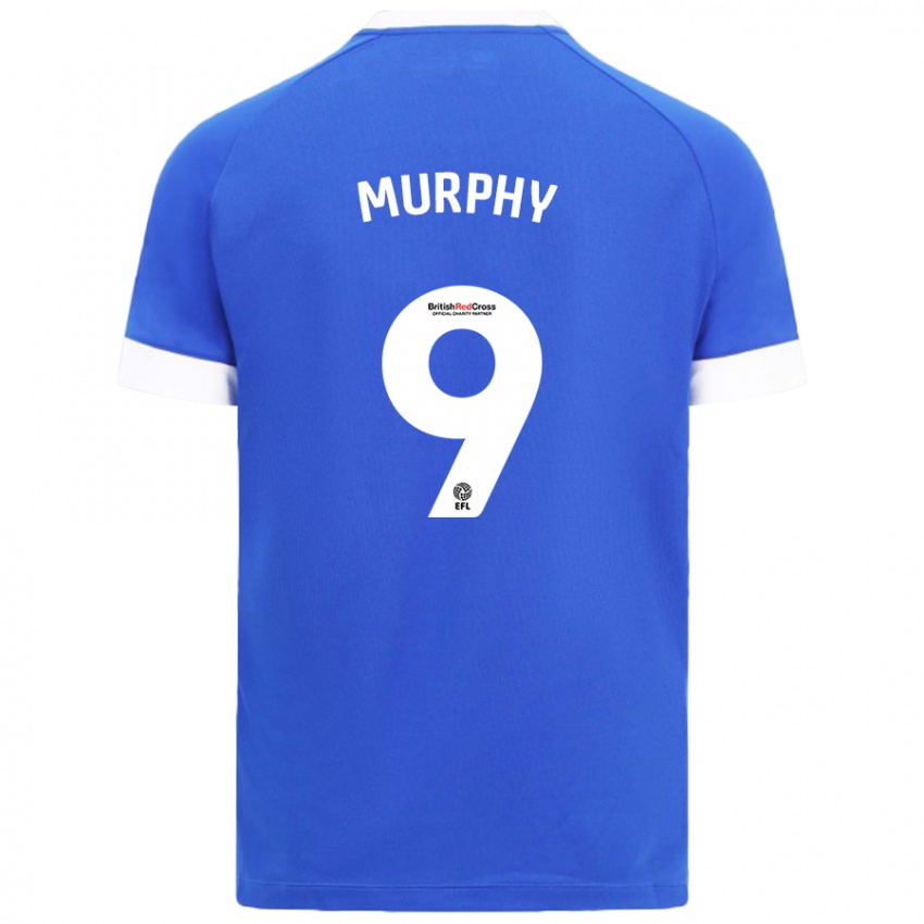 Kinderen Alana Murphy #9 Hemelsblauw Thuisshirt Thuistenue 2024/25 T-Shirt