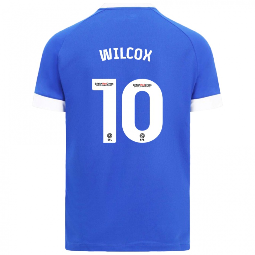 Kinderen Danielle Wilcox #10 Hemelsblauw Thuisshirt Thuistenue 2024/25 T-Shirt