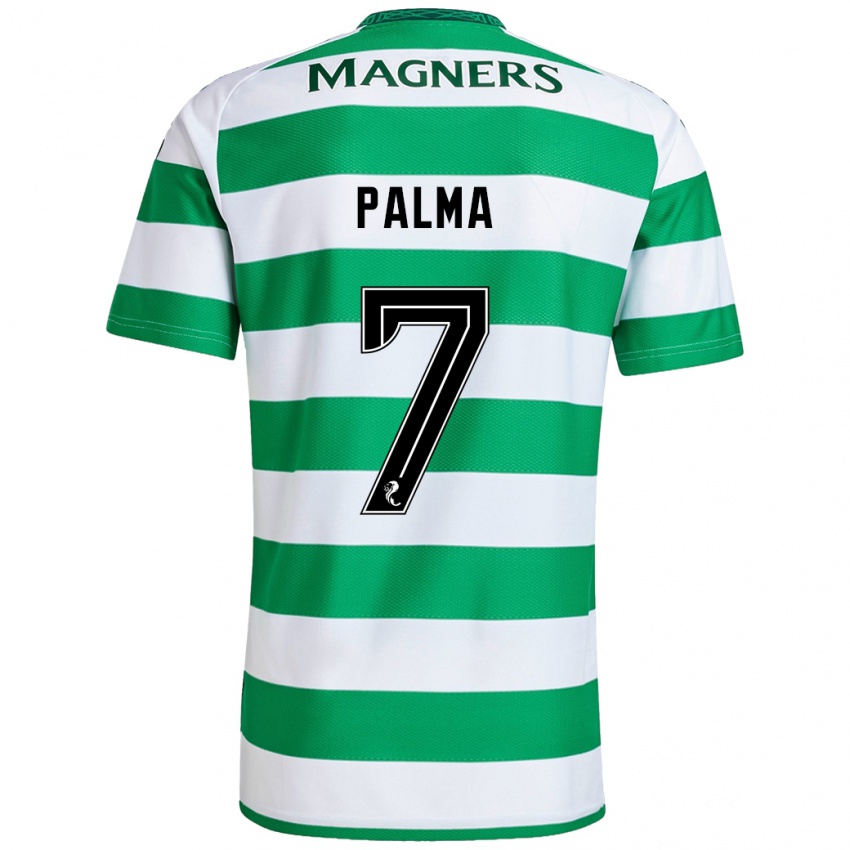 Kinderen Luis Palma #7 Groen Wit Thuisshirt Thuistenue 2024/25 T-Shirt