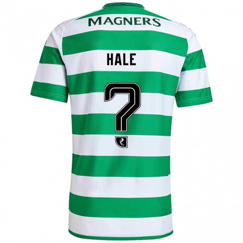 Kinderen Finlay Hale #0 Groen Wit Thuisshirt Thuistenue 2024/25 T-Shirt