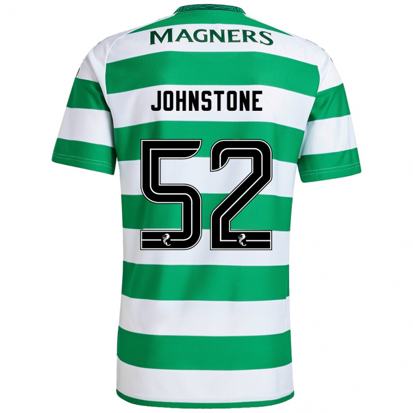 Kinderen Rachael Johnstone #52 Groen Wit Thuisshirt Thuistenue 2024/25 T-Shirt