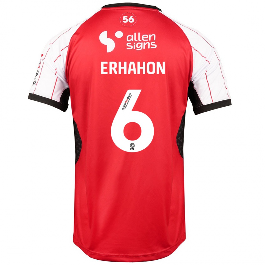 Kinderen Ethan Erhahon #6 Wit Thuisshirt Thuistenue 2024/25 T-Shirt