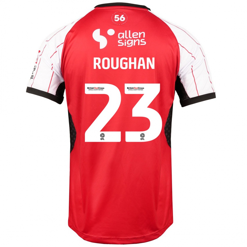 Kinderen Sean Roughan #23 Wit Thuisshirt Thuistenue 2024/25 T-Shirt