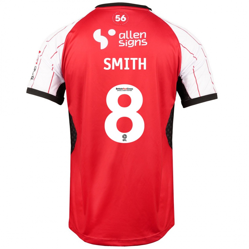 Kinderen Alistair Smith #8 Wit Thuisshirt Thuistenue 2024/25 T-Shirt