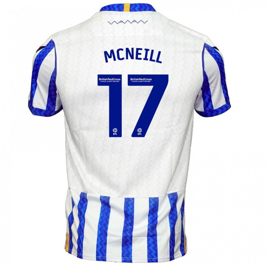 Kinderen Charlie Mcneill #17 Blauw Wit Thuisshirt Thuistenue 2024/25 T-Shirt