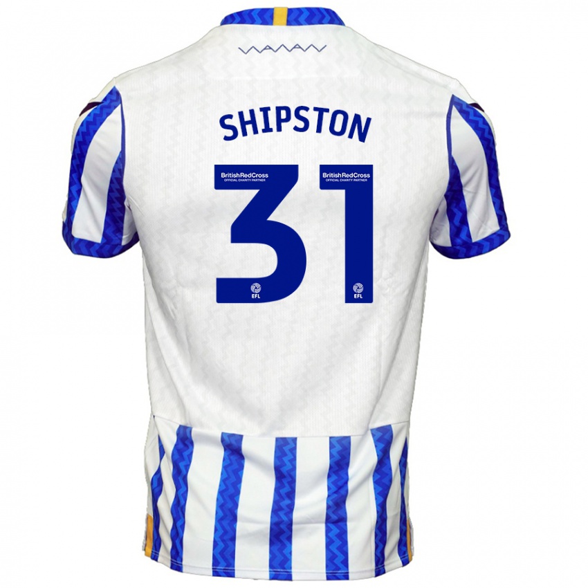 Kinderen Rio Shipston #31 Blauw Wit Thuisshirt Thuistenue 2024/25 T-Shirt