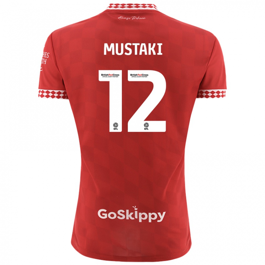 Kinderen Chloe Mustaki #12 Rood Thuisshirt Thuistenue 2024/25 T-Shirt