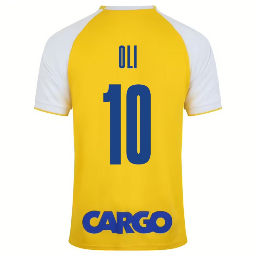 Kinderen Ido Oli #10 Geel Wit Thuisshirt Thuistenue 2024/25 T-Shirt