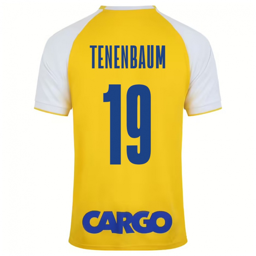 Kinderen Daniel Tenenbaum #19 Geel Wit Thuisshirt Thuistenue 2024/25 T-Shirt