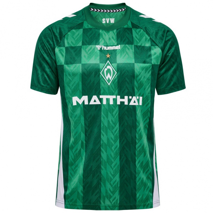 Kinderen Jonas Eilers #17 Groen Thuisshirt Thuistenue 2024/25 T-Shirt