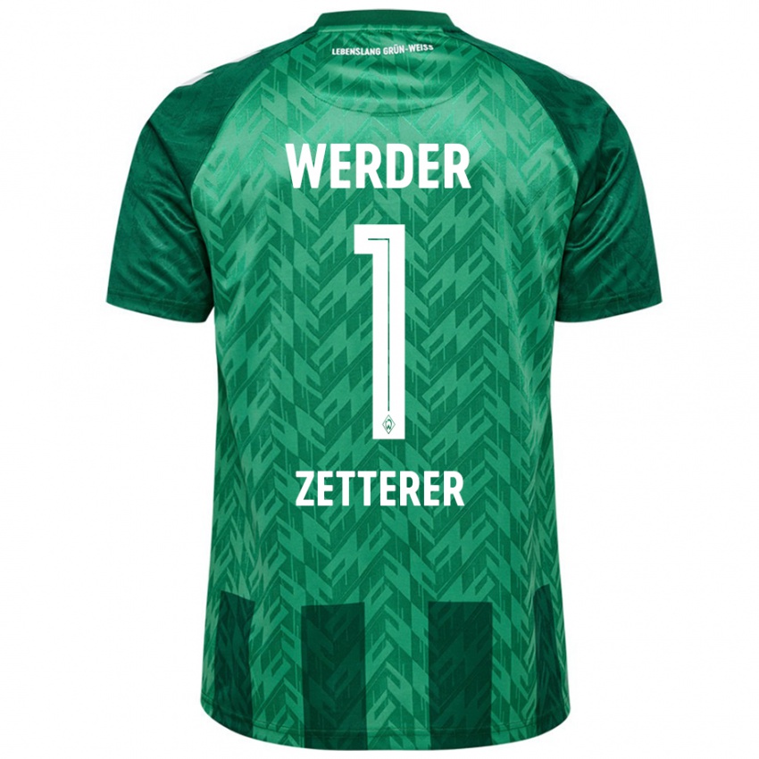 Kinderen Michael Zetterer #1 Groen Thuisshirt Thuistenue 2024/25 T-Shirt