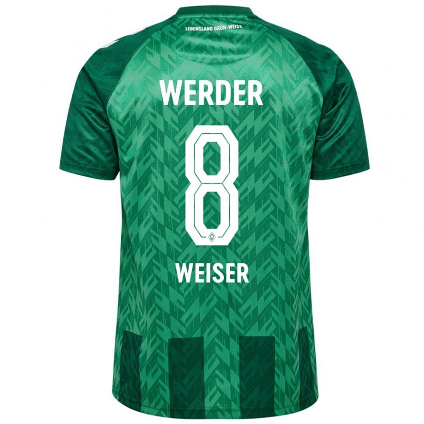 Kinderen Mitchell Weiser #8 Groen Thuisshirt Thuistenue 2024/25 T-Shirt