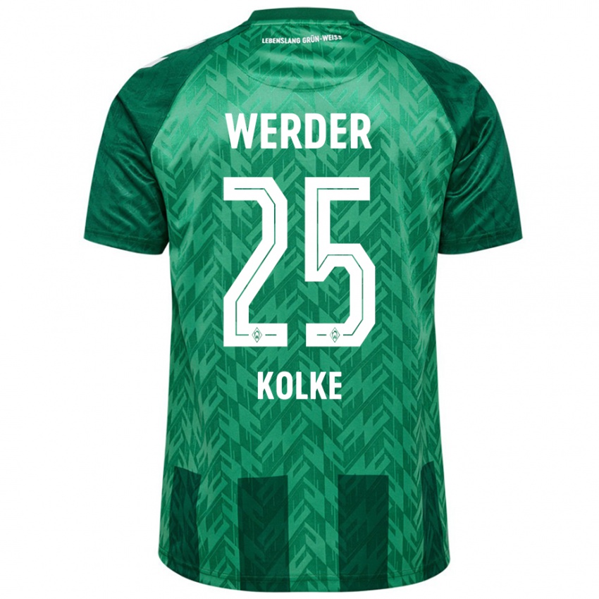 Kinderen Markus Kolke #25 Groen Thuisshirt Thuistenue 2024/25 T-Shirt