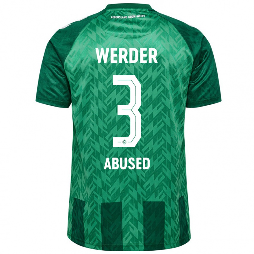 Kinderen Dlges Abused #3 Groen Thuisshirt Thuistenue 2024/25 T-Shirt