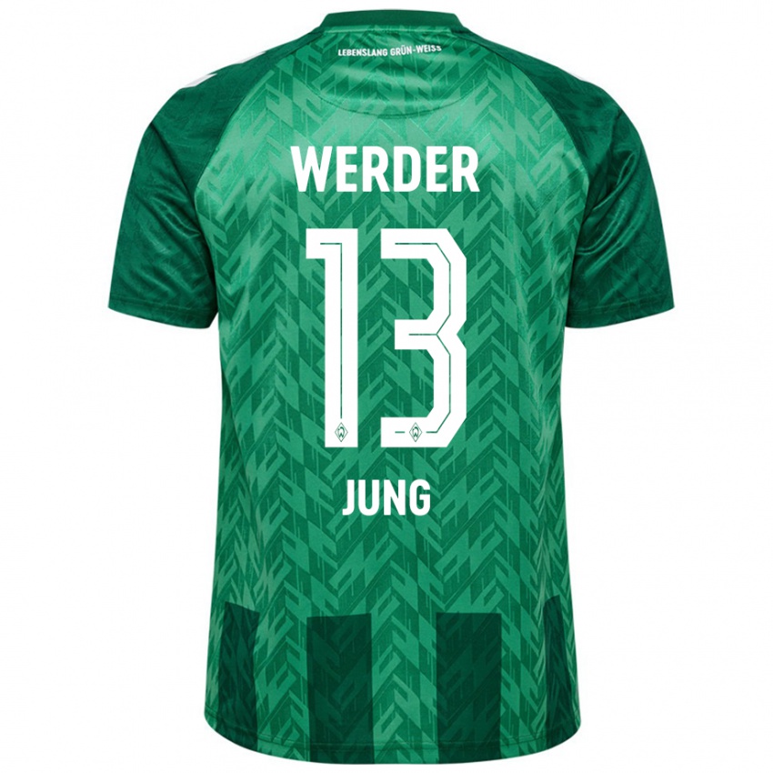 Kinderen Seong-Hyeon Jung #13 Groen Thuisshirt Thuistenue 2024/25 T-Shirt