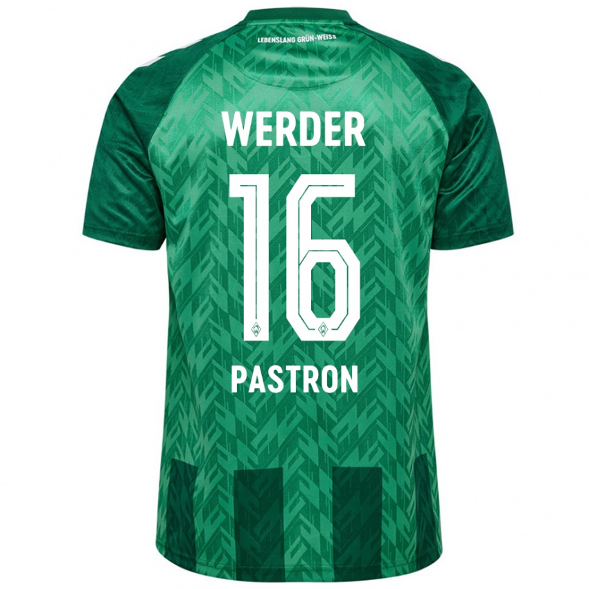 Kinderen Alvin Pastron #16 Groen Thuisshirt Thuistenue 2024/25 T-Shirt