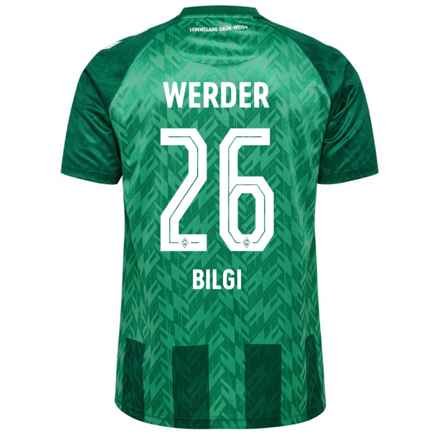 Kinderen Süleyman Bilgi #26 Groen Thuisshirt Thuistenue 2024/25 T-Shirt