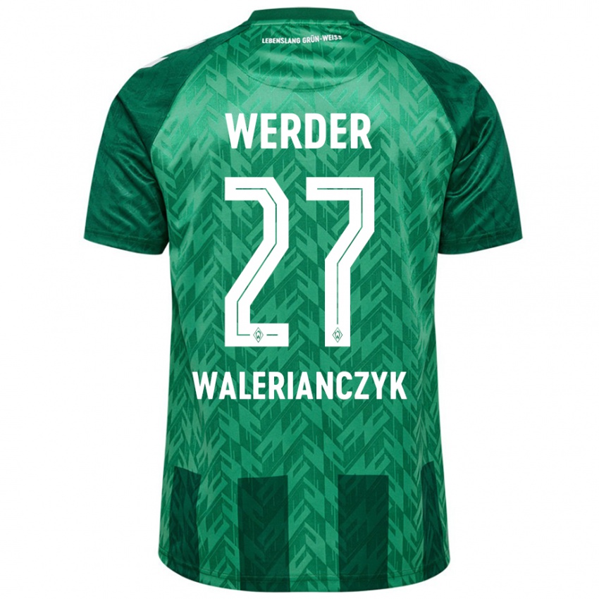 Kinderen Dennis Walerianczyk #27 Groen Thuisshirt Thuistenue 2024/25 T-Shirt