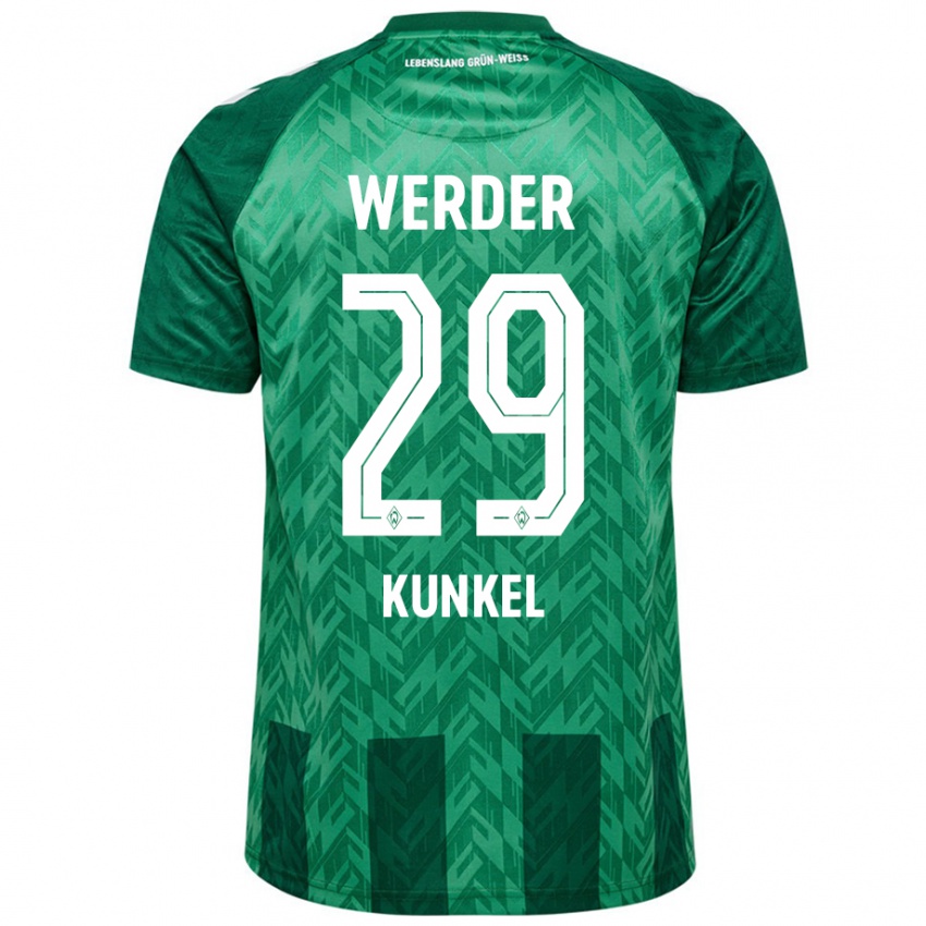 Kinderen Melina Kunkel #29 Groen Thuisshirt Thuistenue 2024/25 T-Shirt