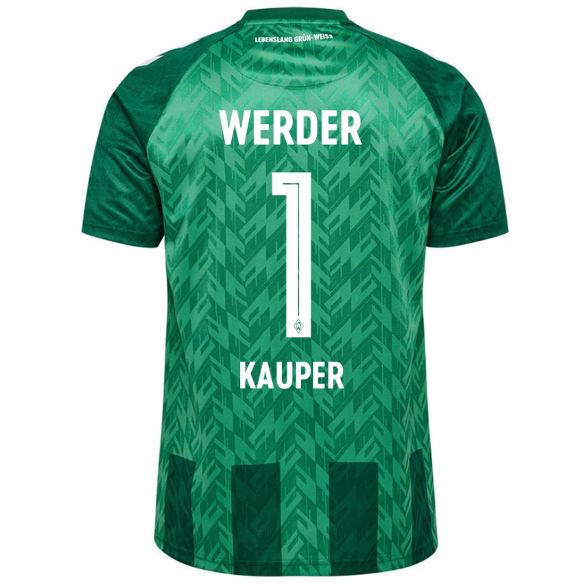 Kinderen Ben Käuper #1 Groen Thuisshirt Thuistenue 2024/25 T-Shirt