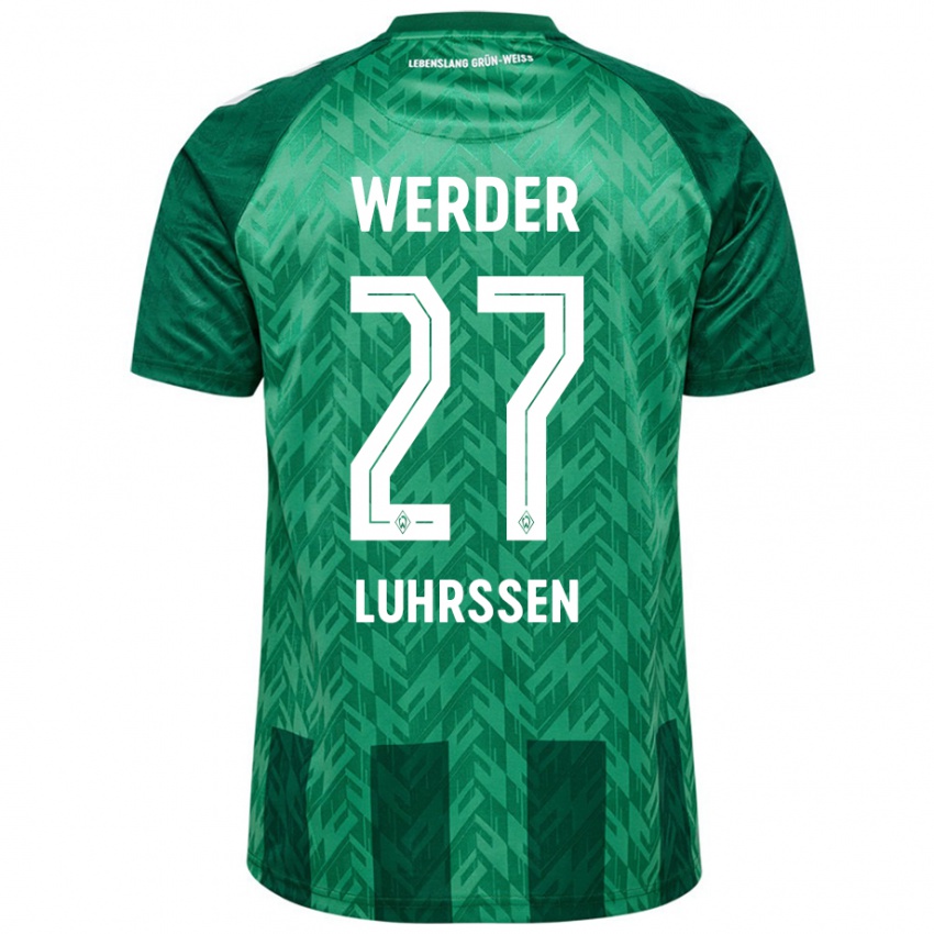 Kinderen Nina Luhrssen #27 Groen Thuisshirt Thuistenue 2024/25 T-Shirt