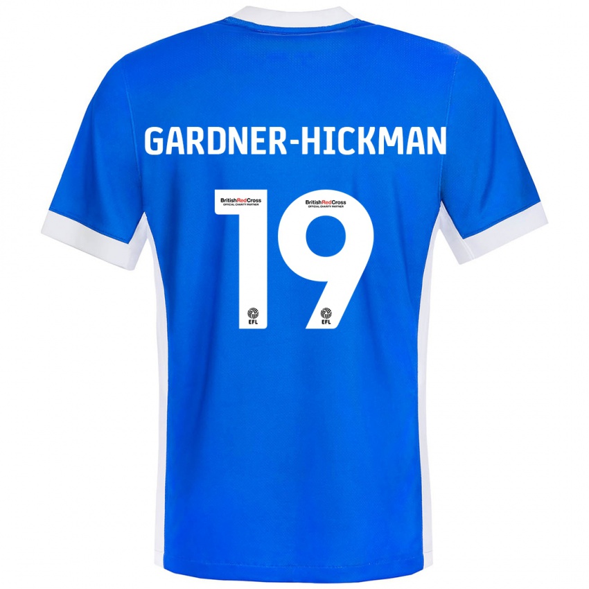 Kinderen Taylor Gardner-Hickman #19 Blauw Wit Thuisshirt Thuistenue 2024/25 T-Shirt