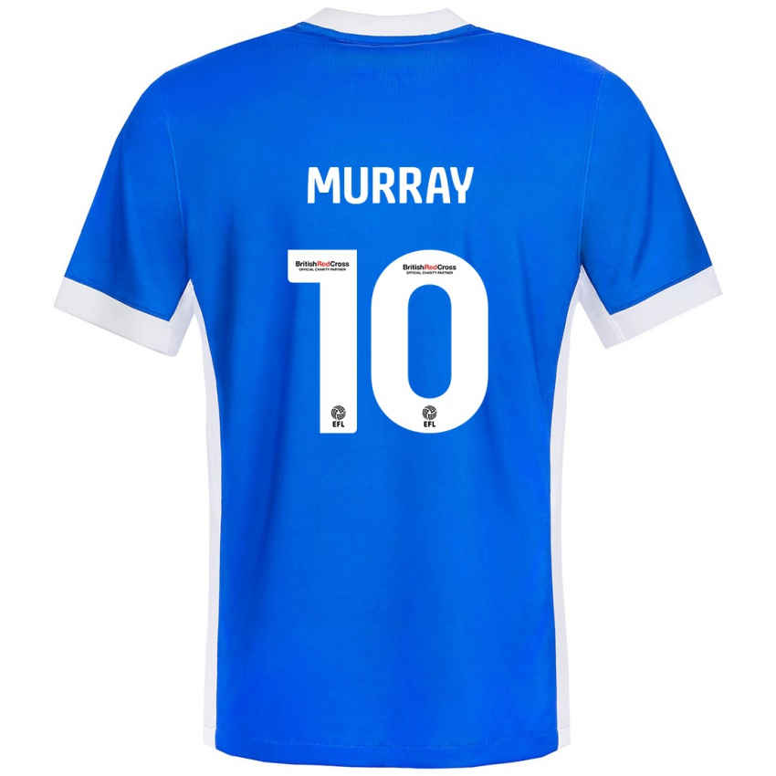 Kinderen Christie Murray #10 Blauw Wit Thuisshirt Thuistenue 2024/25 T-Shirt