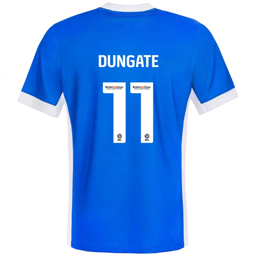 Kinderen Katie Dungate #11 Blauw Wit Thuisshirt Thuistenue 2024/25 T-Shirt