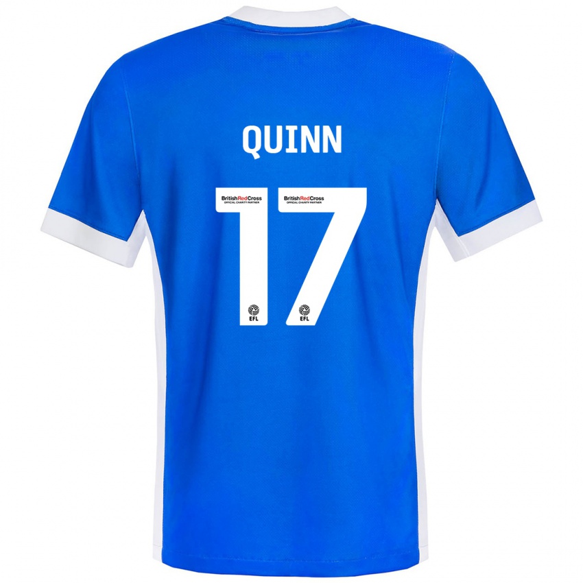 Kinderen Lucy Quinn #17 Blauw Wit Thuisshirt Thuistenue 2024/25 T-Shirt