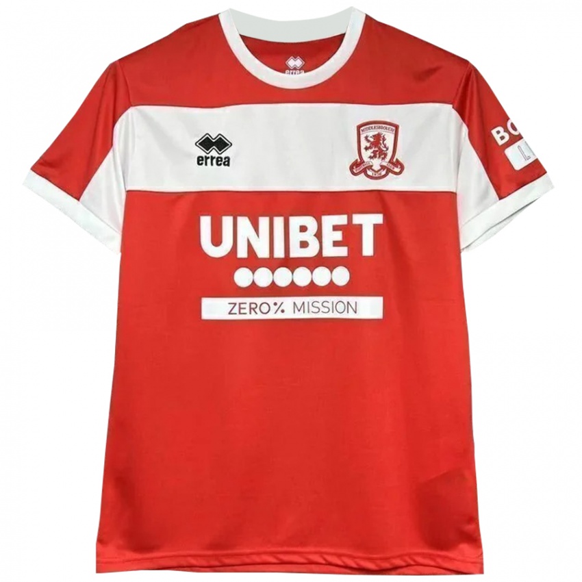 Kinderen Daniel Nkrumah #0 Rood Wit Thuisshirt Thuistenue 2024/25 T-Shirt