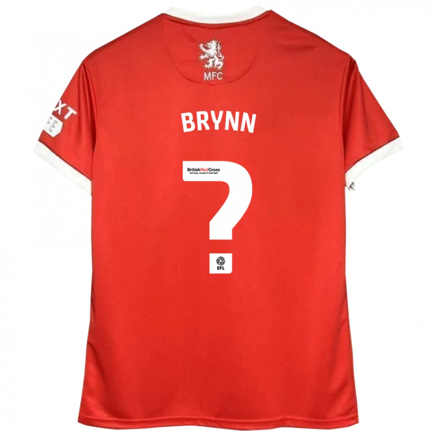 Kinderen Sol Brynn #0 Rood Wit Thuisshirt Thuistenue 2024/25 T-Shirt