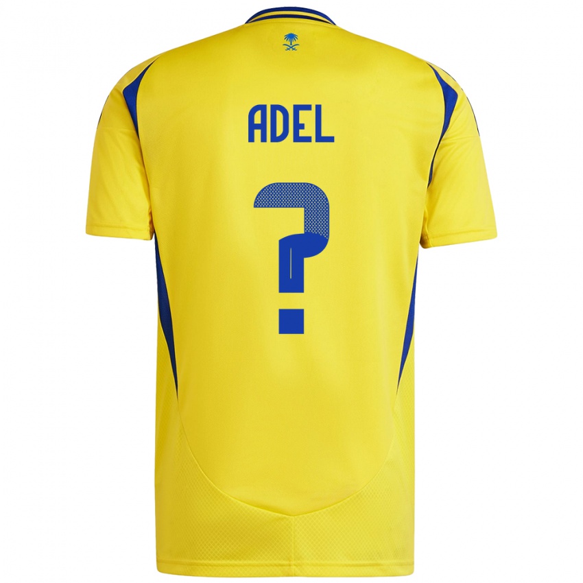 Kinderen Aida Adel #0 Geel Blauw Thuisshirt Thuistenue 2024/25 T-Shirt