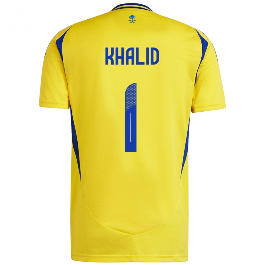 Kinderen Sara Khalid #1 Geel Blauw Thuisshirt Thuistenue 2024/25 T-Shirt