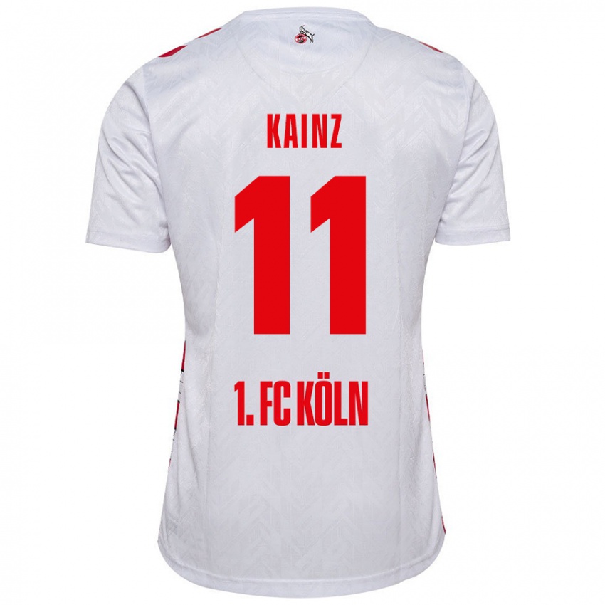 Kinderen Florian Kainz #11 Wit Rood Thuisshirt Thuistenue 2024/25 T-Shirt