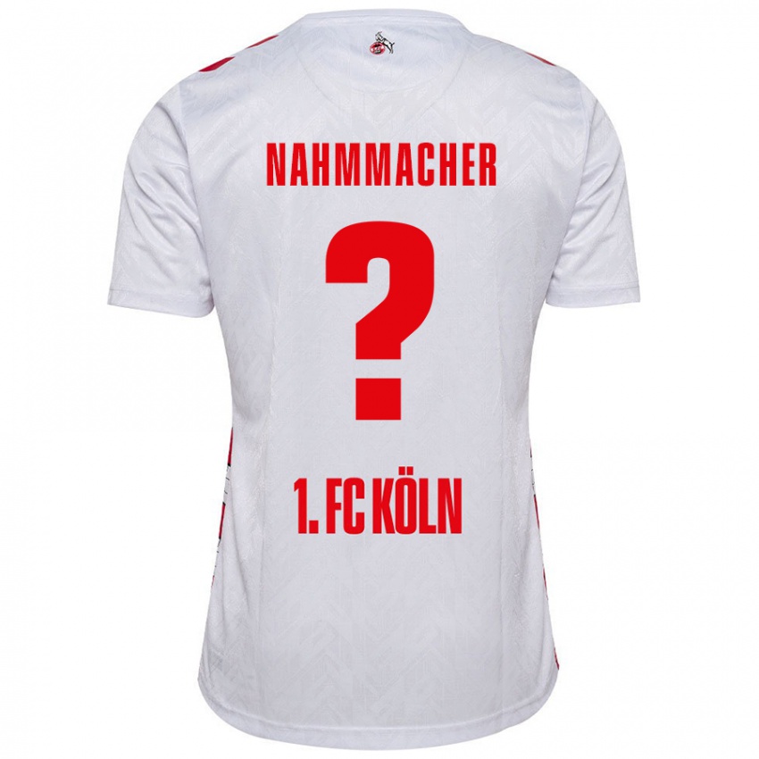 Kinderen Emil Nahmmacher #0 Wit Rood Thuisshirt Thuistenue 2024/25 T-Shirt