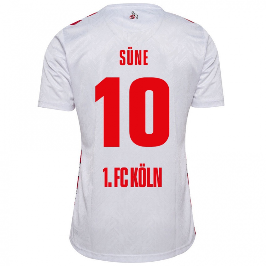 Kinderen Arda Süne #10 Wit Rood Thuisshirt Thuistenue 2024/25 T-Shirt