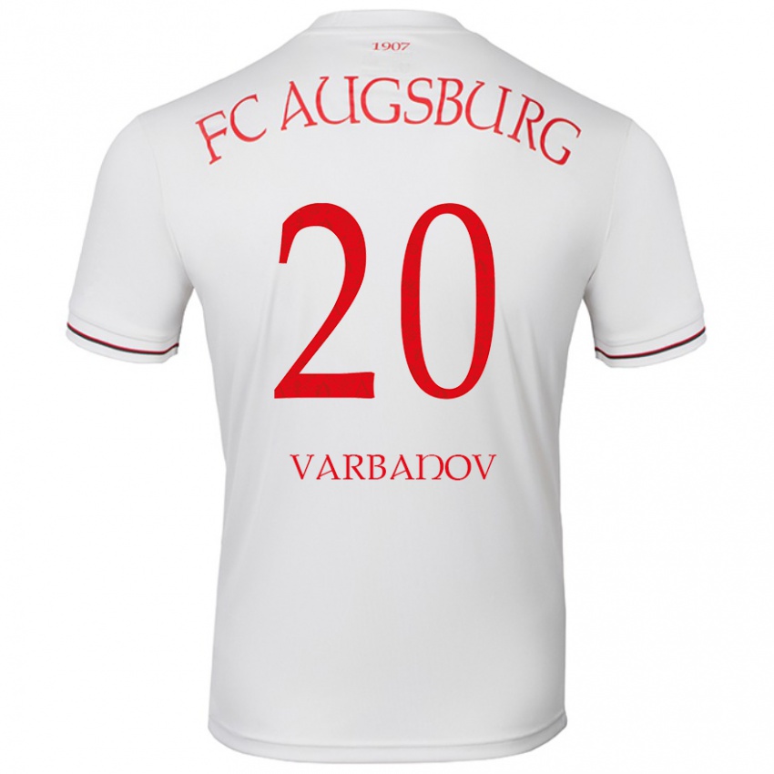 Kinderen Svetoslav Varbanov #20 Wit Thuisshirt Thuistenue 2024/25 T-Shirt