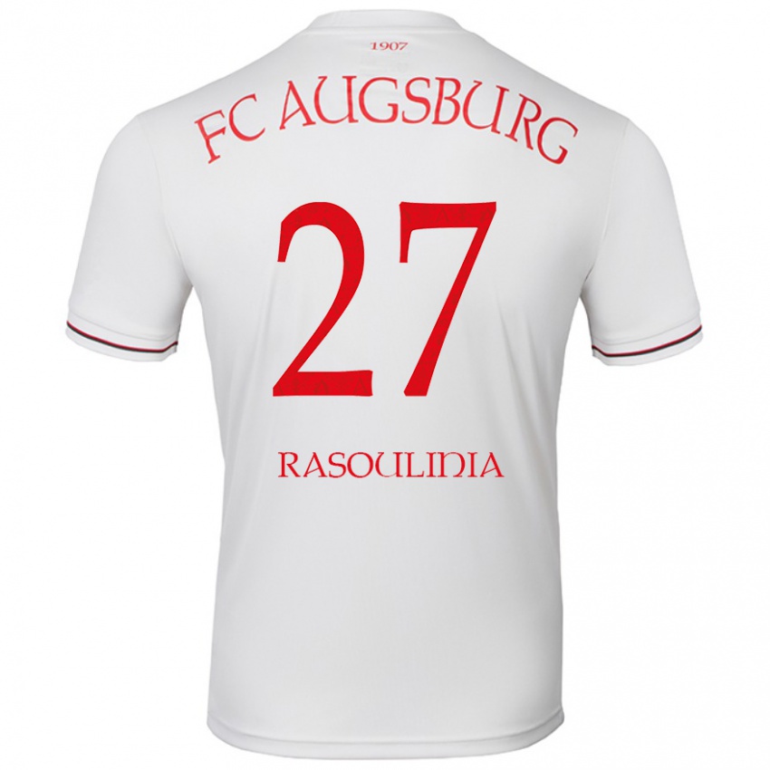 Kinderen Nick Rasoulinia #27 Wit Thuisshirt Thuistenue 2024/25 T-Shirt