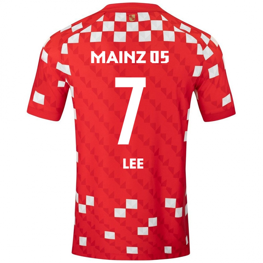 Kinderen Jae-Sung Lee #7 Wit Rood Thuisshirt Thuistenue 2024/25 T-Shirt