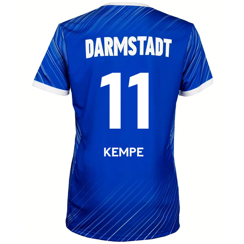 Kinderen Tobias Kempe #11 Blauw Wit Thuisshirt Thuistenue 2024/25 T-Shirt