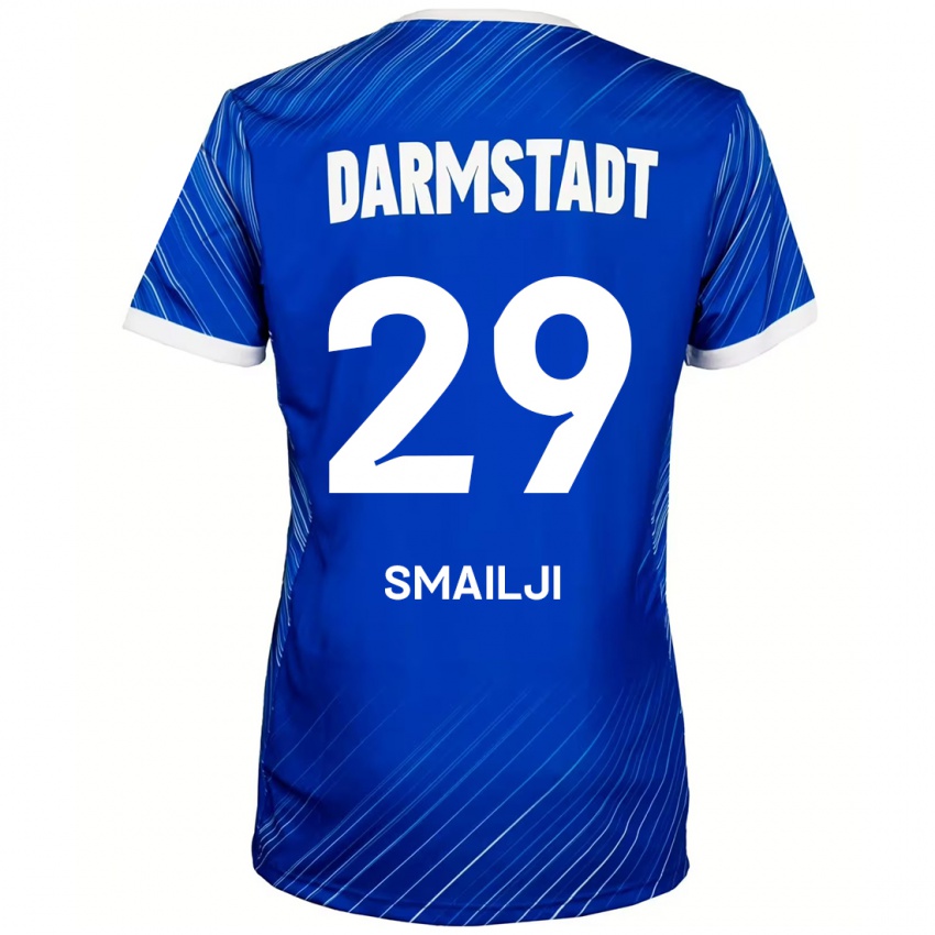 Kinderen Esad Smailji #29 Blauw Wit Thuisshirt Thuistenue 2024/25 T-Shirt