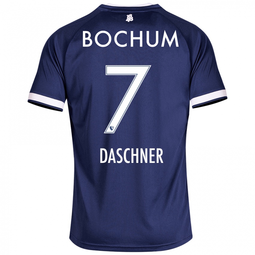 Kinderen Lukas Daschner #7 Donkerblauw Thuisshirt Thuistenue 2024/25 T-Shirt