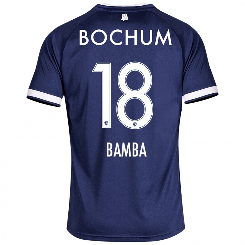 Kinderen Samuel Bamba #18 Donkerblauw Thuisshirt Thuistenue 2024/25 T-Shirt