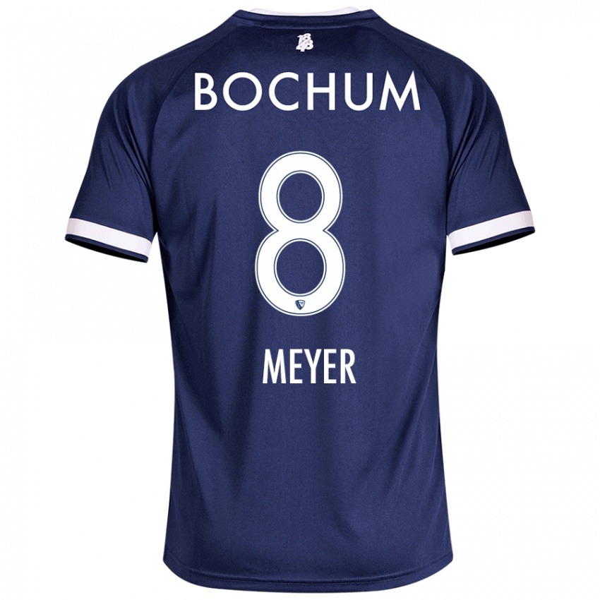 Kinderen Tom Meyer #8 Donkerblauw Thuisshirt Thuistenue 2024/25 T-Shirt