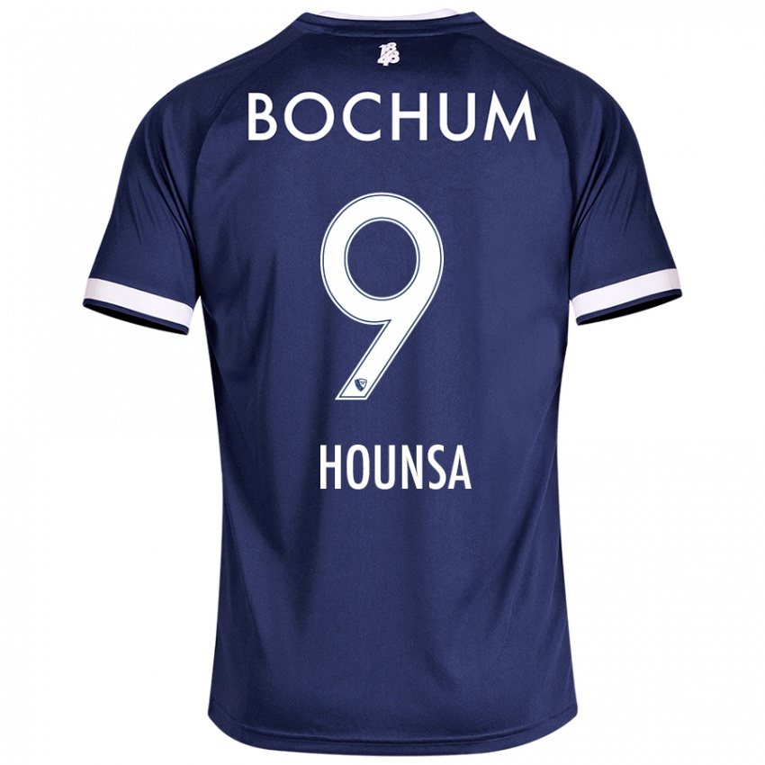 Kinderen Eligius Hounsa #9 Donkerblauw Thuisshirt Thuistenue 2024/25 T-Shirt