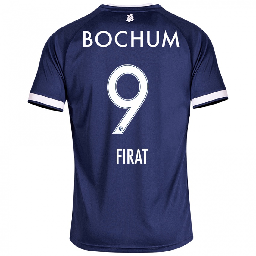 Kinderen Kaan Firat #9 Donkerblauw Thuisshirt Thuistenue 2024/25 T-Shirt