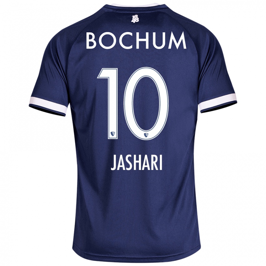 Kinderen Lirim Jashari #10 Donkerblauw Thuisshirt Thuistenue 2024/25 T-Shirt