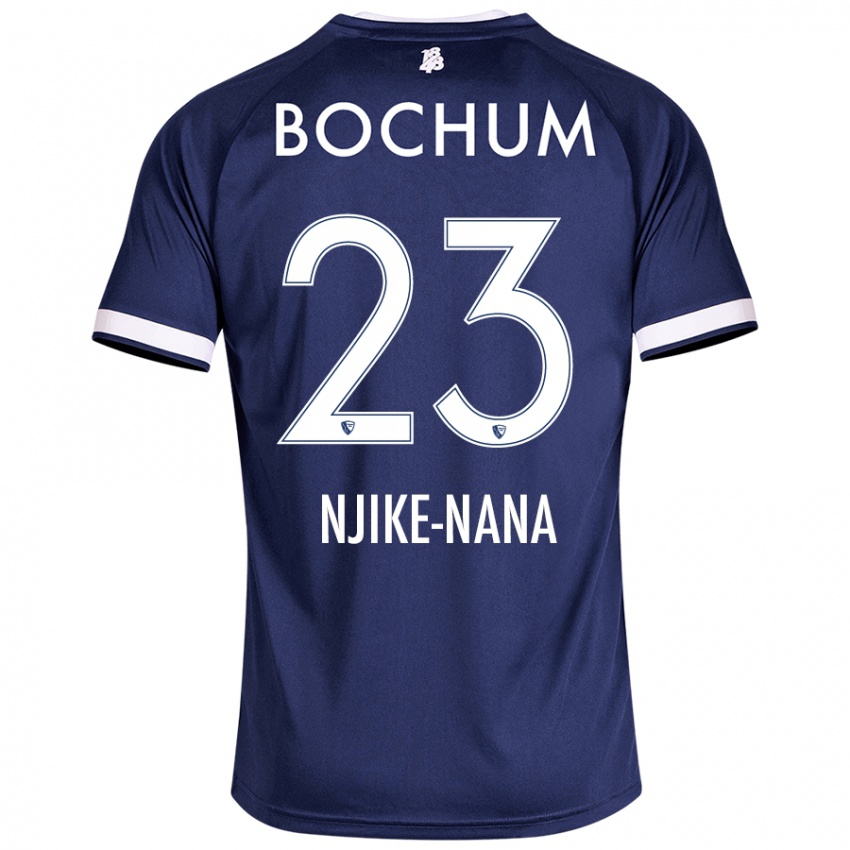 Kinderen Jean-Philippe Njike-Nana #23 Donkerblauw Thuisshirt Thuistenue 2024/25 T-Shirt