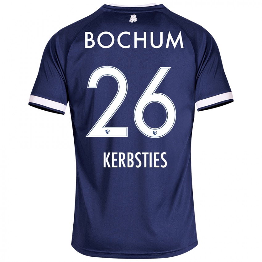 Kinderen Keanu Kerbsties #26 Donkerblauw Thuisshirt Thuistenue 2024/25 T-Shirt