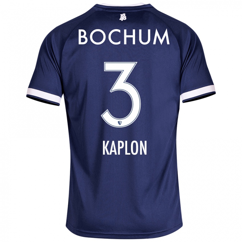 Kinderen Frauke Kaplon #3 Donkerblauw Thuisshirt Thuistenue 2024/25 T-Shirt